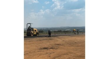 Stop-and-go in place on R555.