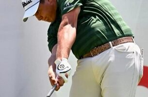 Aldrich Potgier speel in die PGA reeks.