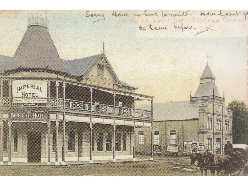 Imperial Hotel circa 1906 (Foto: Sello Epstein poskaart – Rex Hilligan).