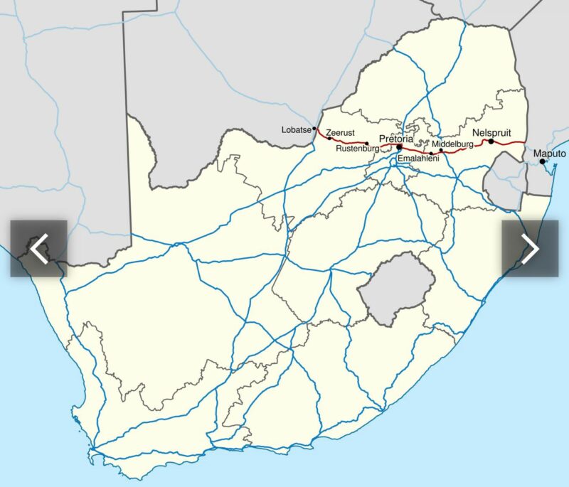 N4, road, highway, middelburg