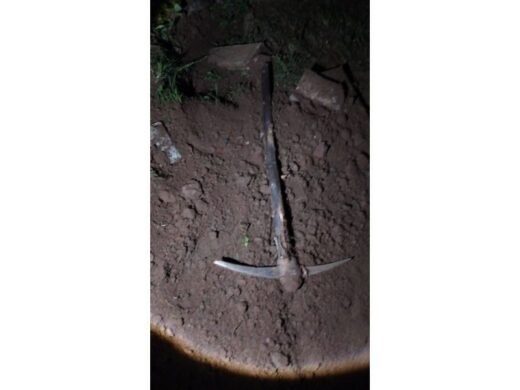 The pick-axe.