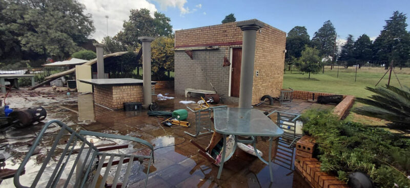 The destruction caused by the Middelburg-tornado. Photo: Supplied.