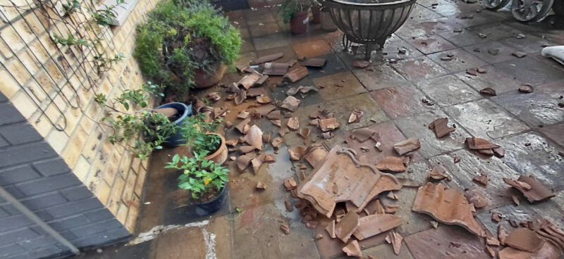 The destruction caused by the Middelburg-tornado. Photo: Supplied.