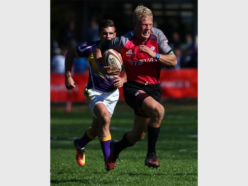 JC Pretorius vir die Pumas in aksie. FOTO: Verskaf.