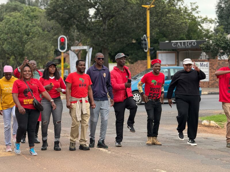 HTS, EFF, PROTEST, MIDDELBURG