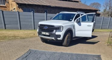 The stolen Wildtrak.