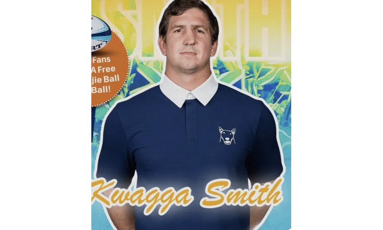 Kwagga Smith se promosiemateriaal. 