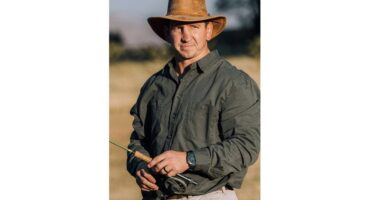 Kwagga Smith aan die hengel.