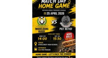Saterdag se rugby aksie.