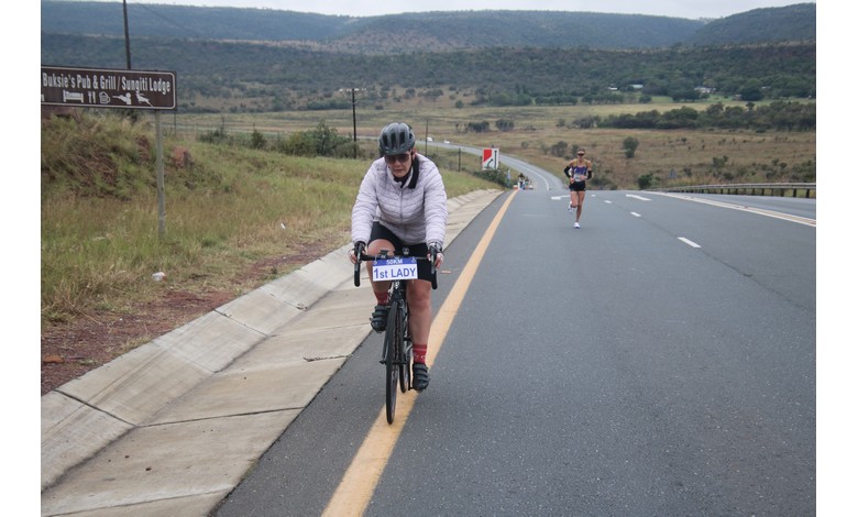 vroue fietsryer