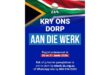 South African political poster with flag, DA logo, and text urging registration on June 20-21, 2026. Tone is motivational and community-focused.