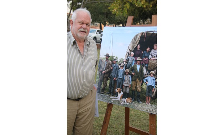 Wessie van der Westhuizen at the Concentration Camp Commemoration Day.