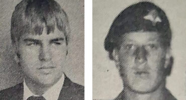 Korporaal Phillip Lombard en Skutter Anton Kruger.