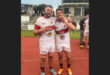 tukkies, middelburg, mpumalanga, rugby, sport, tuks of niks, Ben Jansen van Vuuren en Christiaan Vlok met die medaljes nadat hulle die universiteite toernooi in Gqeberha gewen