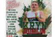 Poster for Kryn Romun who ran in the 400m race - featuring event details and graphics related to running.