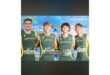 Die vier atlete.