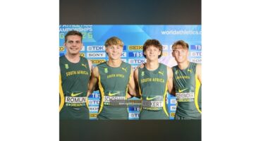 Die vier atlete.