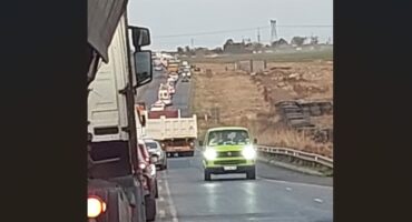 r555, Traffic alert: Major congestion on R555 near Middelburg, mpumalanga