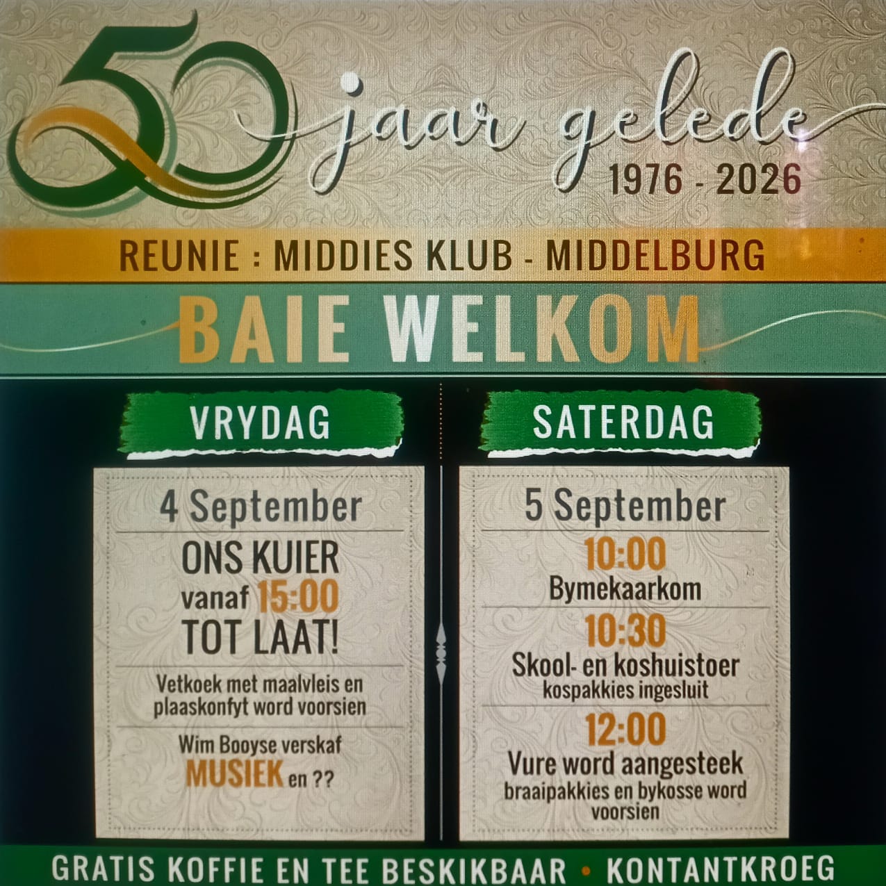 Middies vier 50 jaar met groot reünie in Middelburg