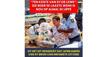 An Afrikaans newspaper featuring headlines, articles, and images relevant to current events in South Africa.