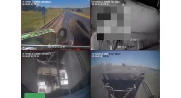 Dashcam footage shows moments before N4 truck crash near Middelburg