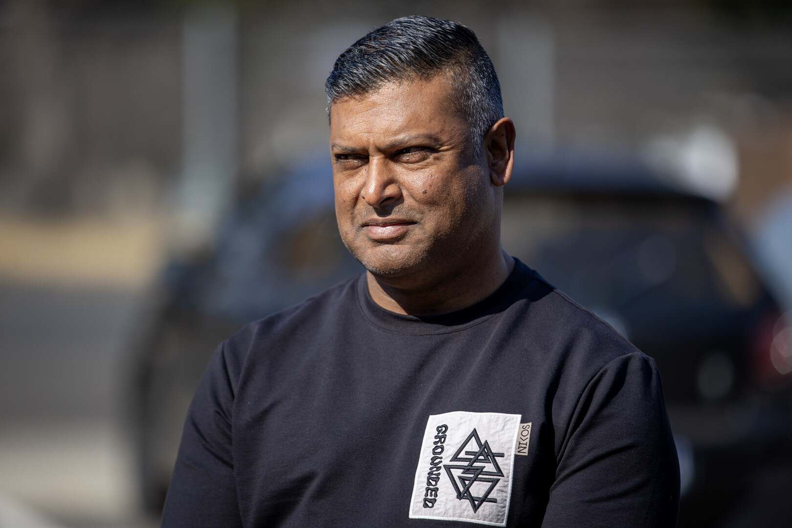 Lakesh Maharaj speaking about challenges local businesses face during water and electricity