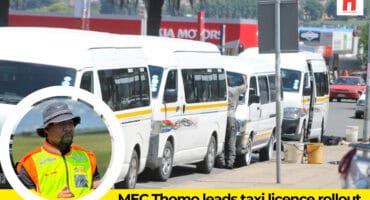 MEC Thulasizwe Thomo, Mpumalanga Department of Public Works, Roads and Transport.