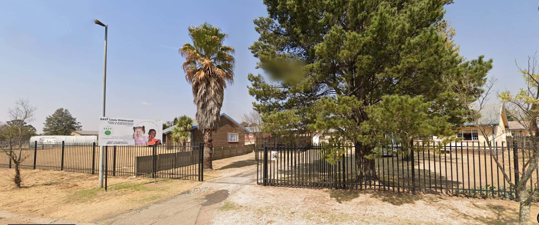 Street-view image of the SAVF Louis Hildebrandt Child and Youth Care Centre in Volksrust.