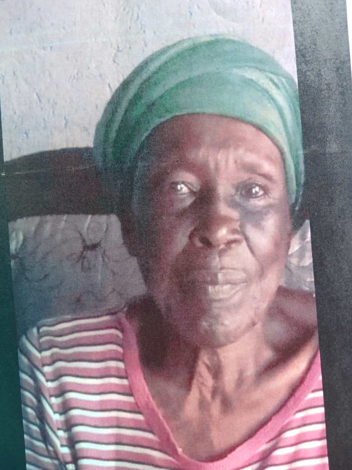 Portrait of missing 79-year-old woman Lahliwe Magrieta Dladla, as supplied by SAPS.