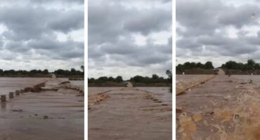 flooded drive