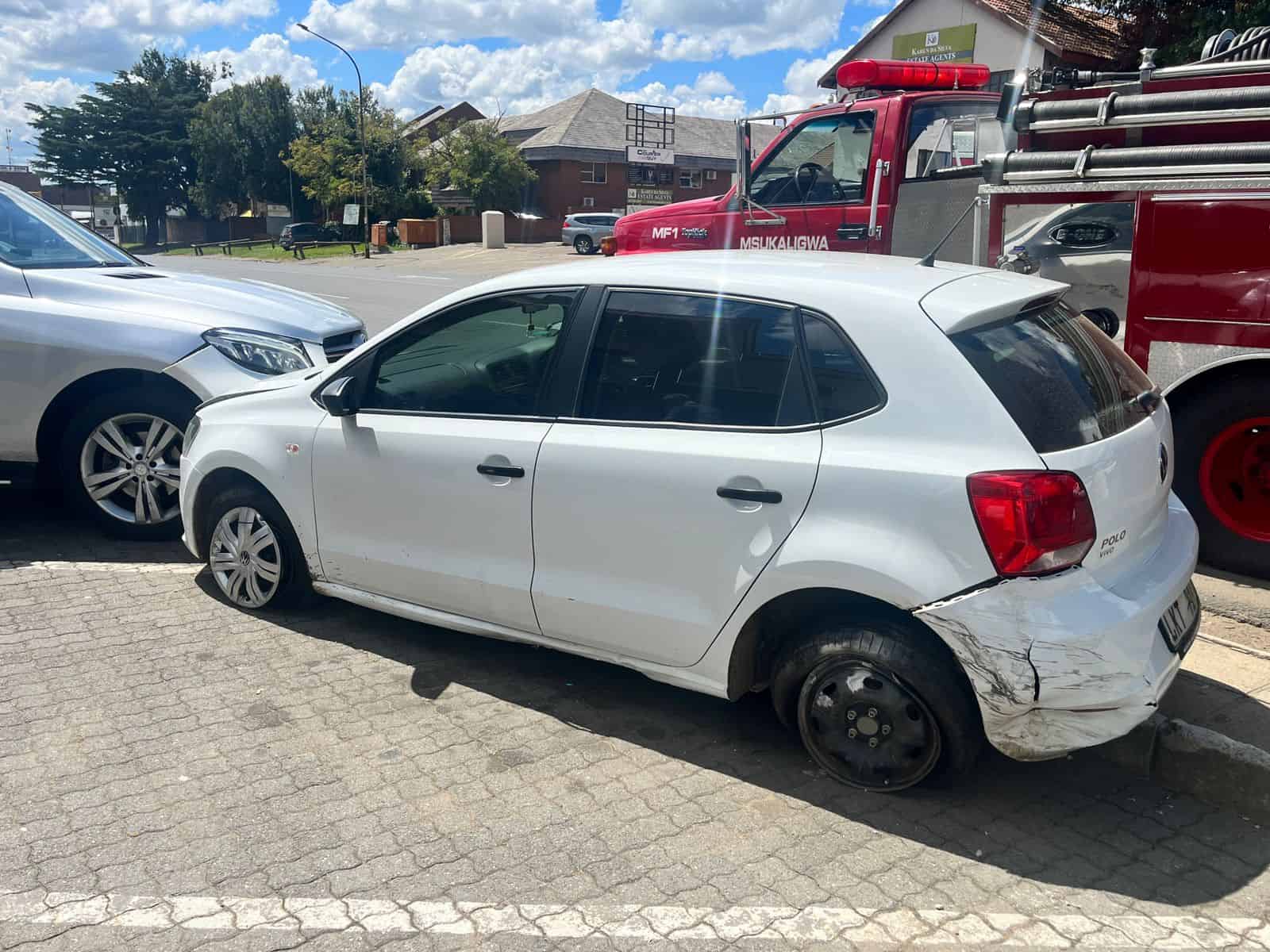 Volkswagen Polo betrokke by botsing in Ermelo