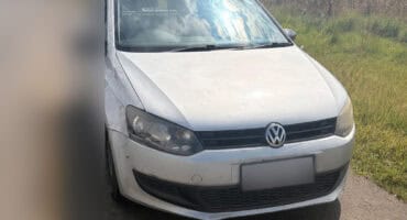 The vehicle in which the deceased was travelling before the shooting on the N11