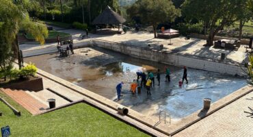 Clean-up operations underway at Badplaas resort after flash flooding