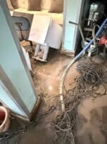 Flash flood damage at Badplaas resort, April 2026