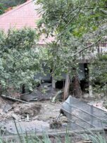 Flash flood damage at Badplaas resort, April 2026