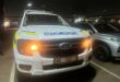 Police vehicle at Ermelo intersection following Checkers Sixty60 motorcycle collision