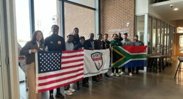 Programme participants visiting the East Lake Foundation YMCA in Atlanta