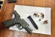 Stolen pistol with magazine containing 15 live rounds of ammunition recovered by police