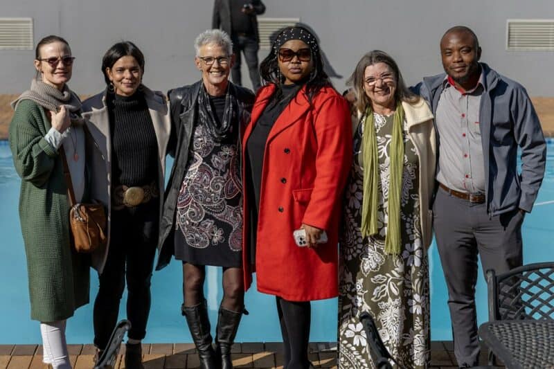 Guests pose for a group photograph during the inaugural Best of Ermelo Readers' Choice Awards at African Sky Hotels – Ermelo Inn.
