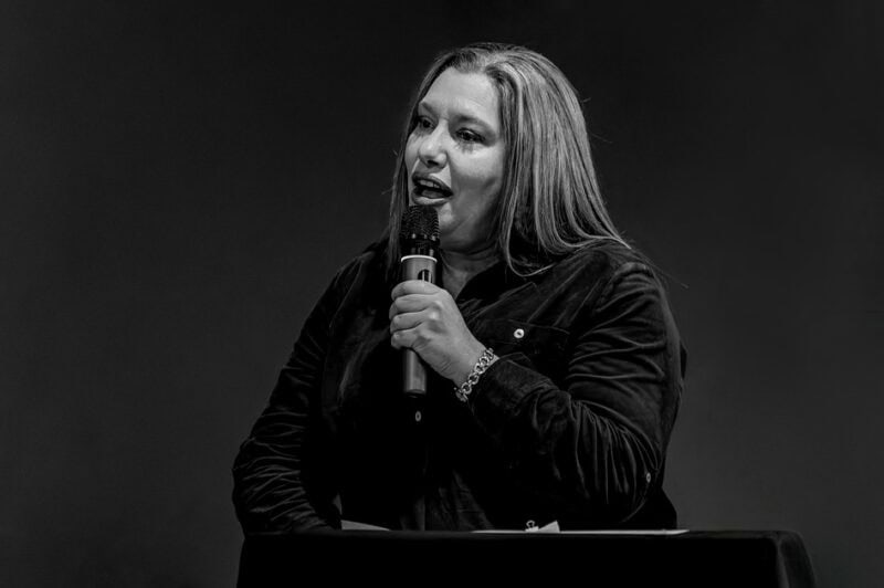Guest speaker Marié Otto addresses attendees during the inaugural Best of Ermelo Readers' Choice Awards in Ermelo.