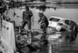 Alwyn van der Linde during Florence Dam recovery