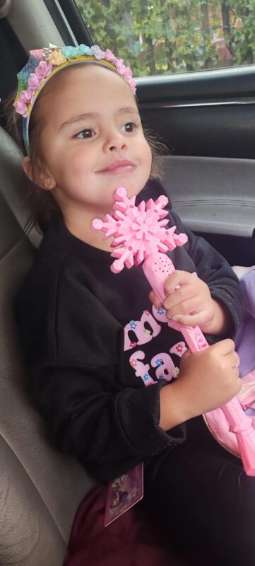Leané Swart, four-year-old daughter of Audrey Swart.