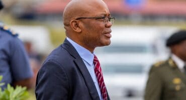 Gert Sibande District Municipality Executive Mayor Walter Mngomezulu at an official event.