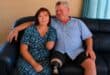 Marius Swart en Belinda Els sit liefdevol langs mekaar