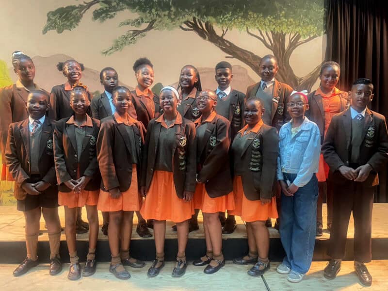 Ermelo English Primary School’s Grade Six term three academic achievers.