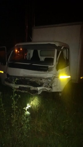 Accident on the N17 highway between Bethal and Trichardt on 7 January. (Photo courtesy of Bethal Accidents)