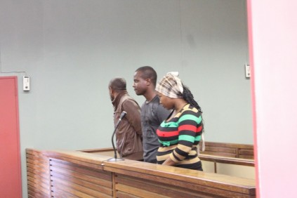 The three accused appear in the Secunda Magistrate’s Court this morning.