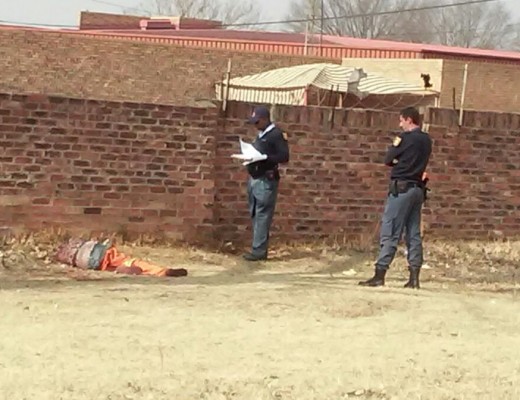 The unknown man's body was found behind the Bethal Magistrate's Court.