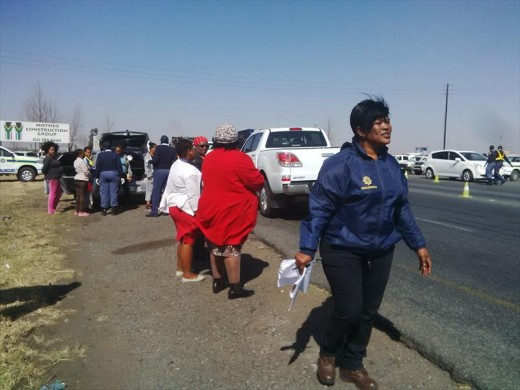 Operation Basadi was conducted at the eMbalenhle four-way stop.