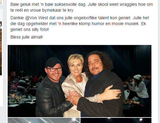 Gretha Wiid published this post on her Facebook page.